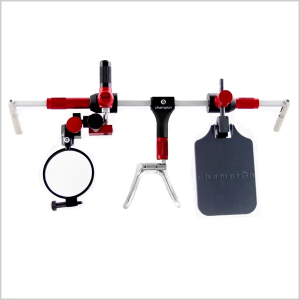 Champion Super Olympic Pistol Frame | Singh with guns